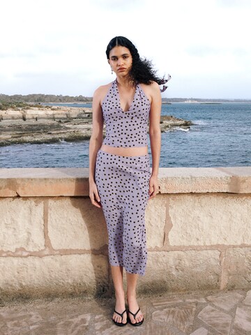 Top With Polka Dot Skirt