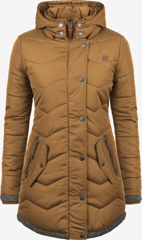 DESIRES Winter Coat 'Denise' in Brown: front