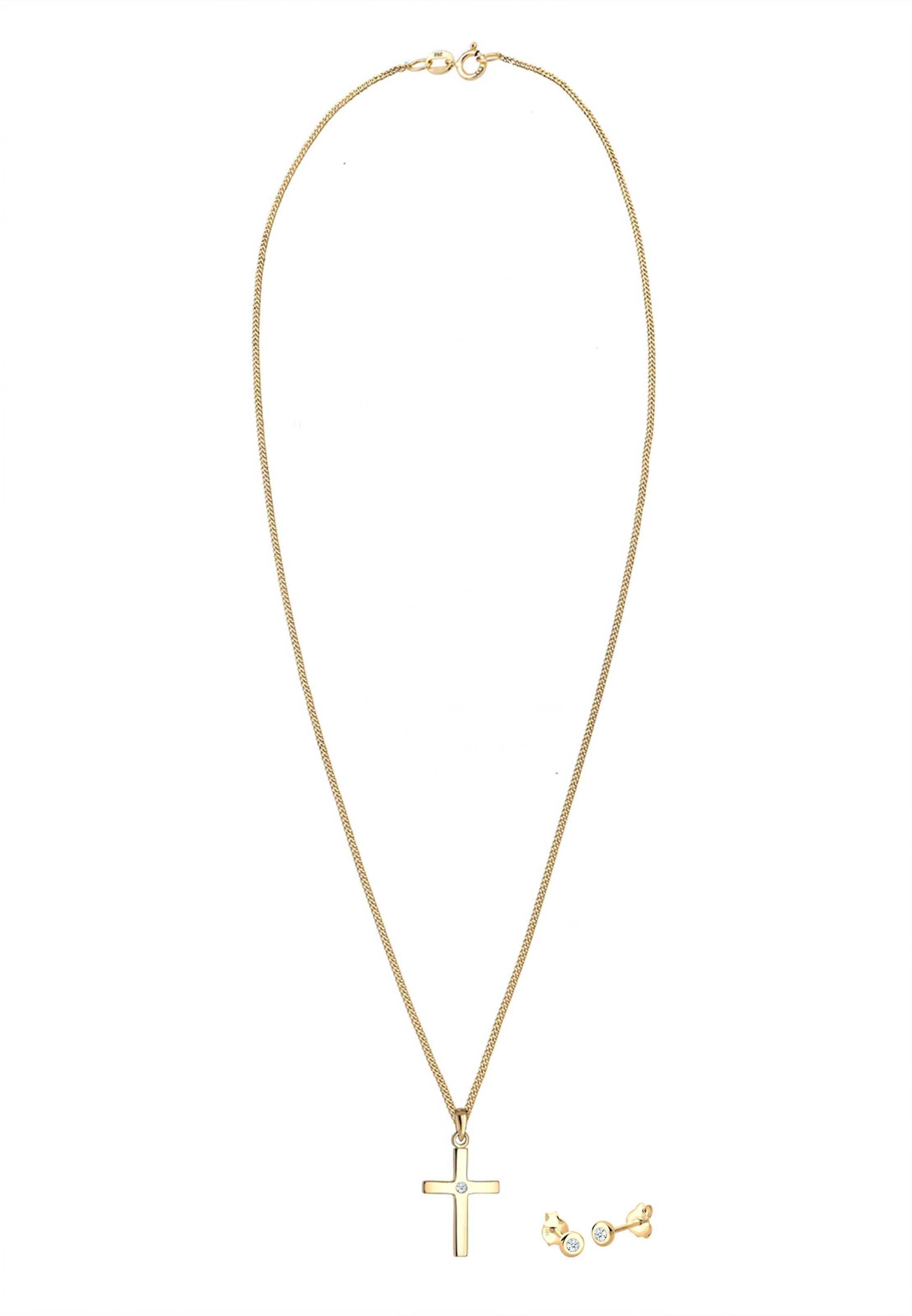 Parure de bijoux Elli DIAMONDS en or : devant