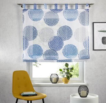 MY HOME Raffrollo in Blau: Vorderseite