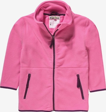 Coupe regular Veste en polaire PLAYSHOES en rose : devant