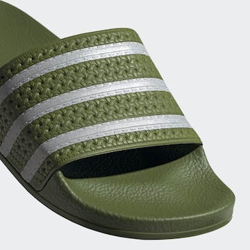 Mule 'Adilette' ADIDAS ORIGINALS en vert