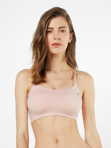 ONLY PLAY Bralette Sports Bra 'Lea' in Pink: front