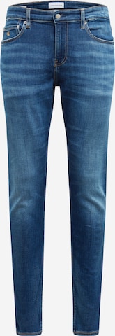 Coupe slim Jean 'CKJ 026 SLIM' Calvin Klein Jeans en bleu : devant