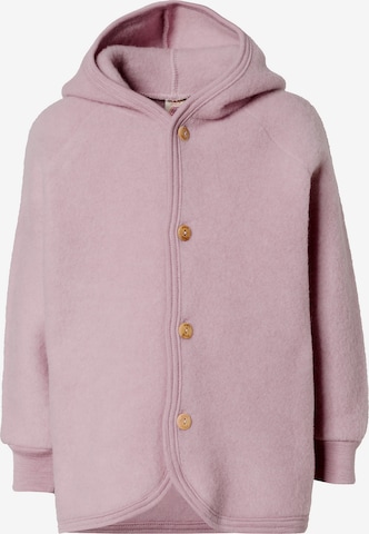 ENGEL Fleece Jacket in Pink: front
