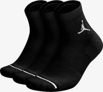 Jordan Sportsockor 'Quarter' i svart: framsida