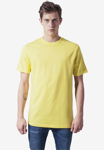 T-Shirt Urban Classics en jaune : devant