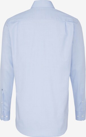 Coupe regular Chemise business SEIDENSTICKER en bleu