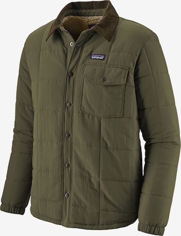 PATAGONIA Outdoorjas 'Isthmus Quilted' in Groen: voorkant