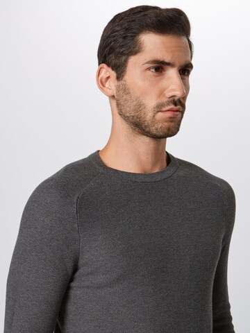 ESPRIT Sweater 'Honeycomb' in Grey