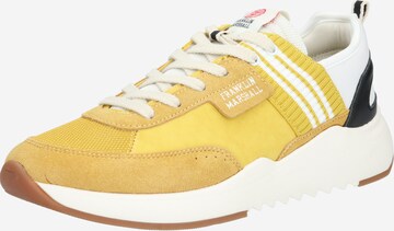 FRANKLIN & MARSHALL Sneakers laag 'ALPHA TEAM' in Geel: voorkant