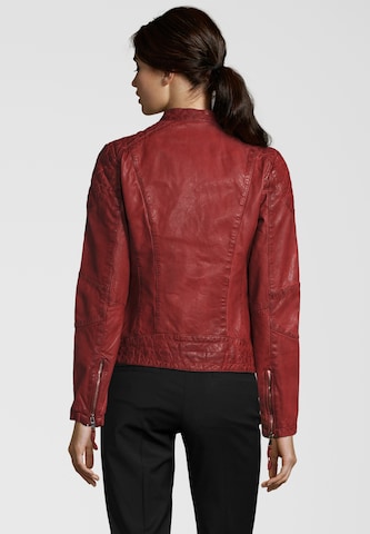 7ELEVEN Lederjacke 'Quiny' in Rot