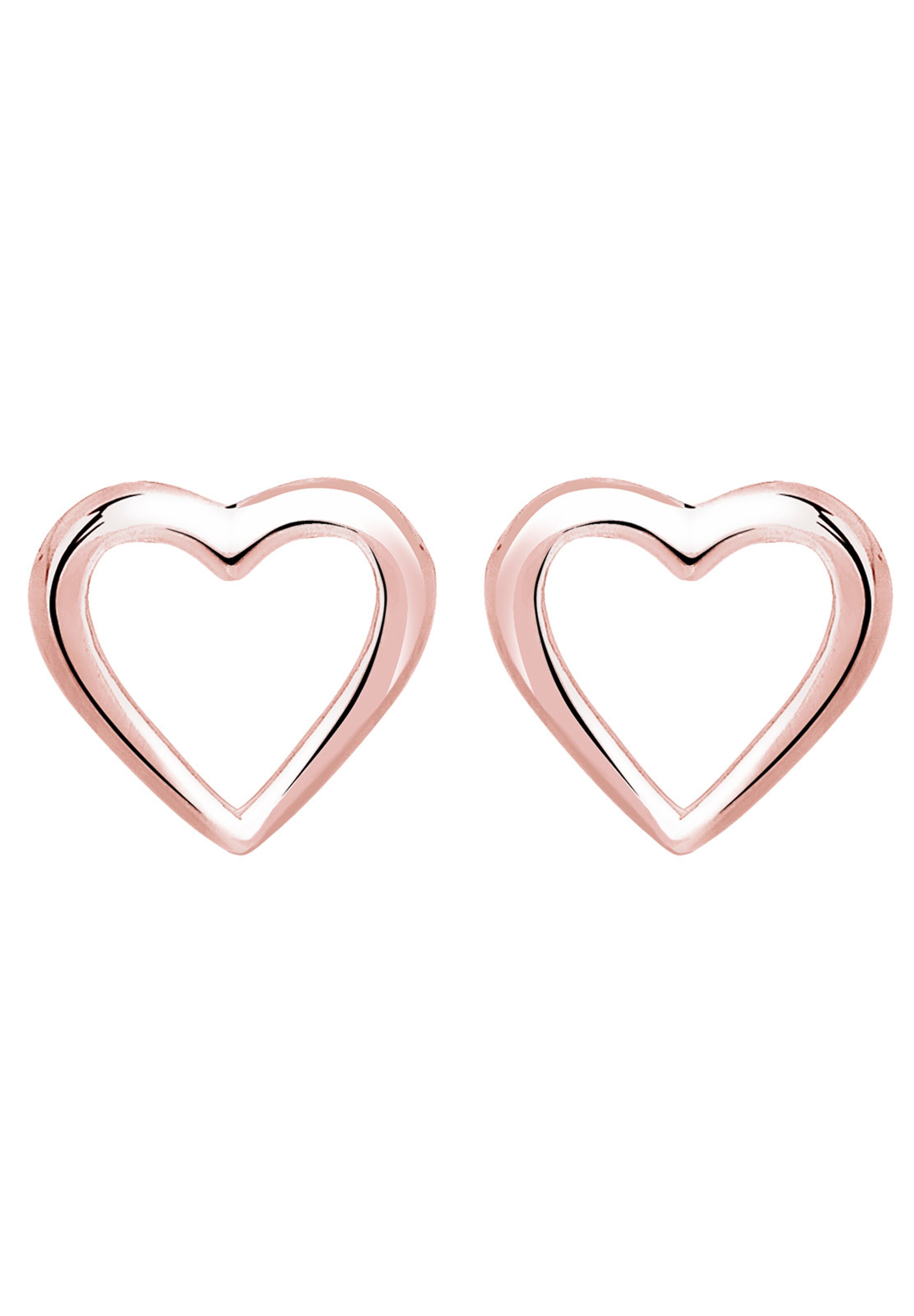 ELLI Oorbellen 'Herz' in Goud