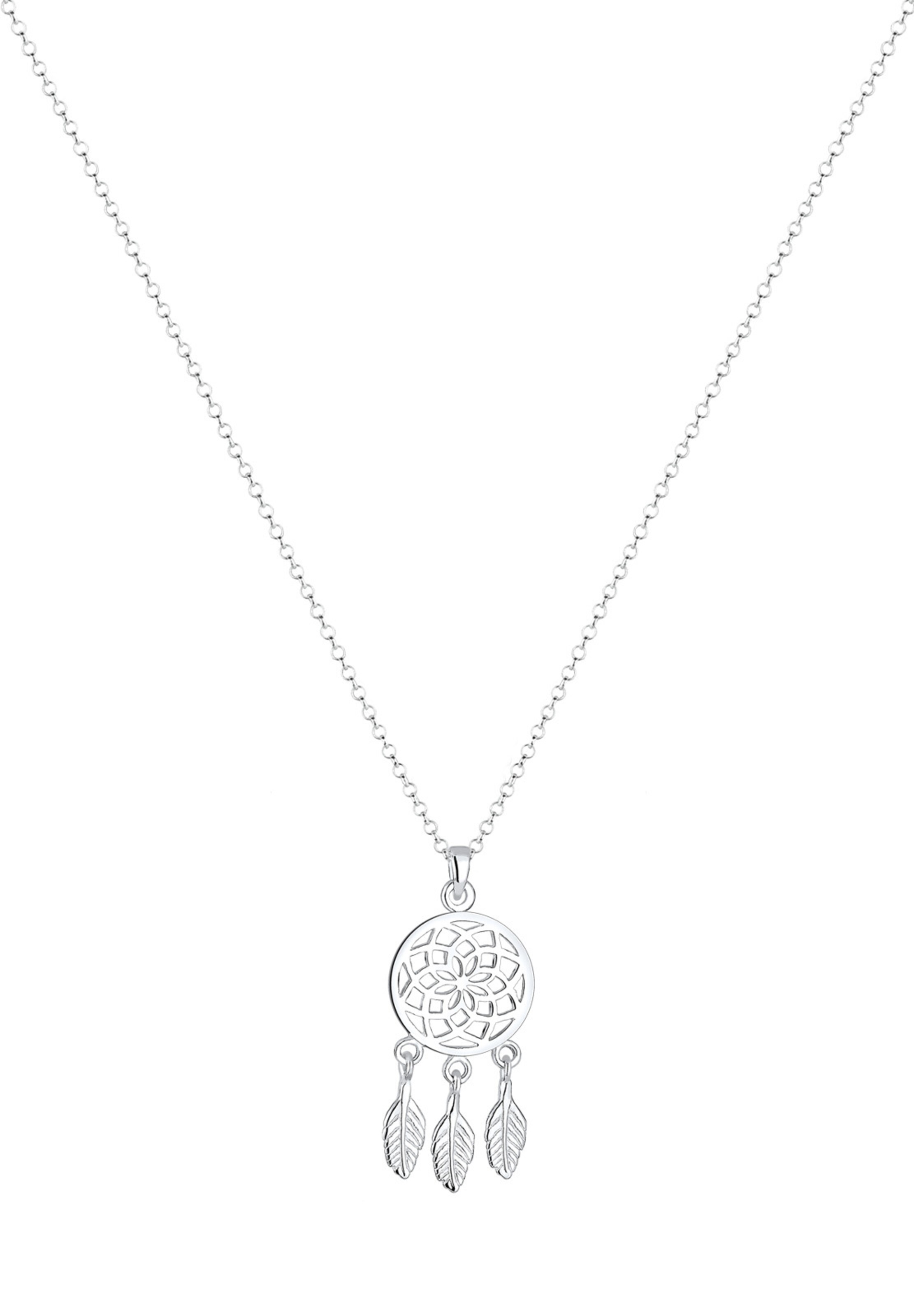 ELLI Halskette 'Boho' in Silber