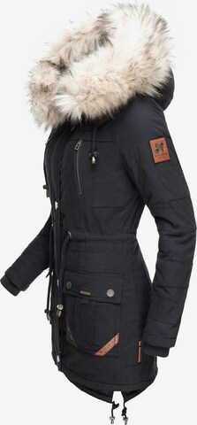 NAVAHOO - Parka de inverno 'Honigfee' em azul