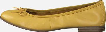 TAMARIS Ballet Flats 'Alena' in Yellow