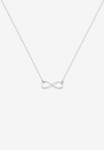 Elli DIAMONDS Ketting 'Infinity' in Wit