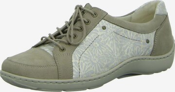 WALDLÄUFER Lace-Up Shoes in Beige: front