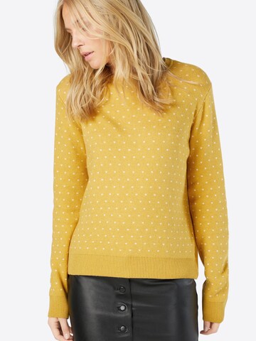 ABOUT YOU Sweater 'Leena Jumper' in Yellow: front