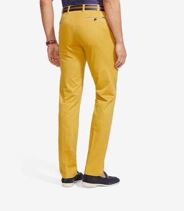 Meyer Hosen Regular Chino Pants 'Oslo' in Yellow