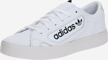 ADIDAS ORIGINALS Madalad ketsid, värv valge: eest vaates