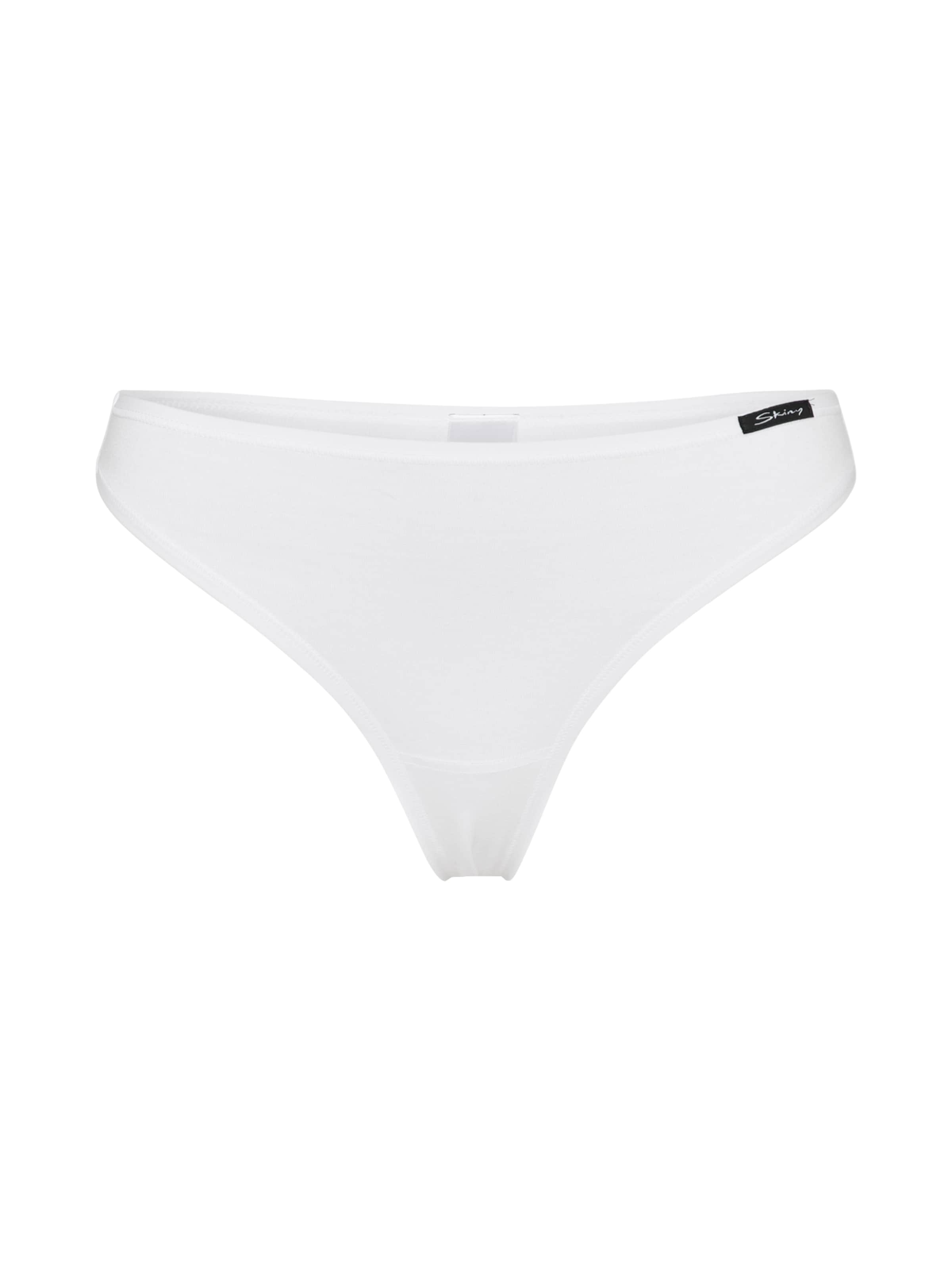 balts Skiny Stringu biksītes: no priekšpuses