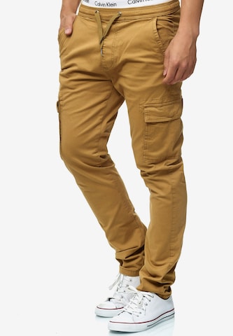 Regular Pantaloni cu buzunare 'Broadwick' de la INDICODE JEANS pe maro