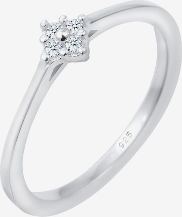 Elli DIAMONDS Ring in Silver: front