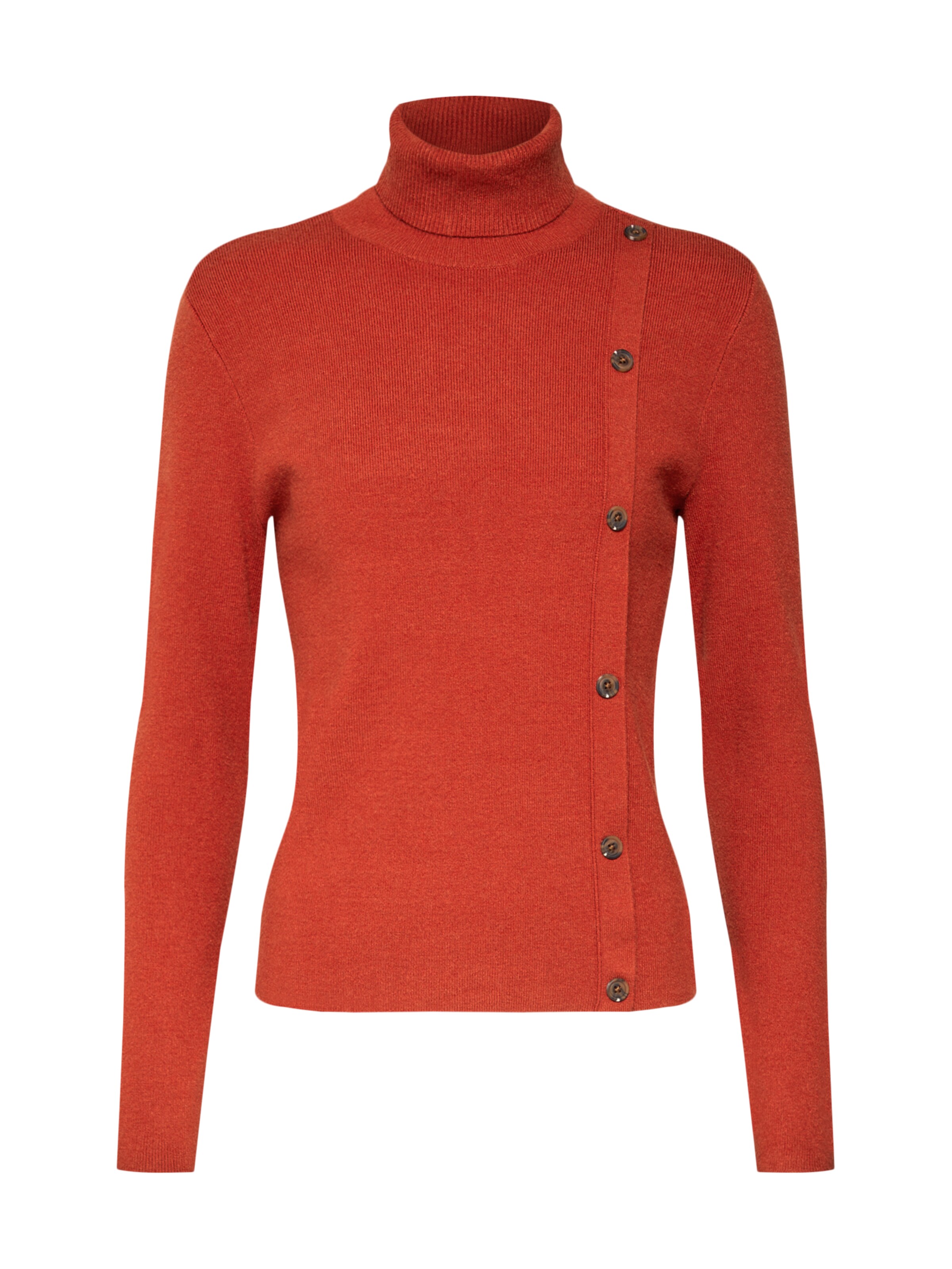 PIECES - Trui in de kleur Roestrood