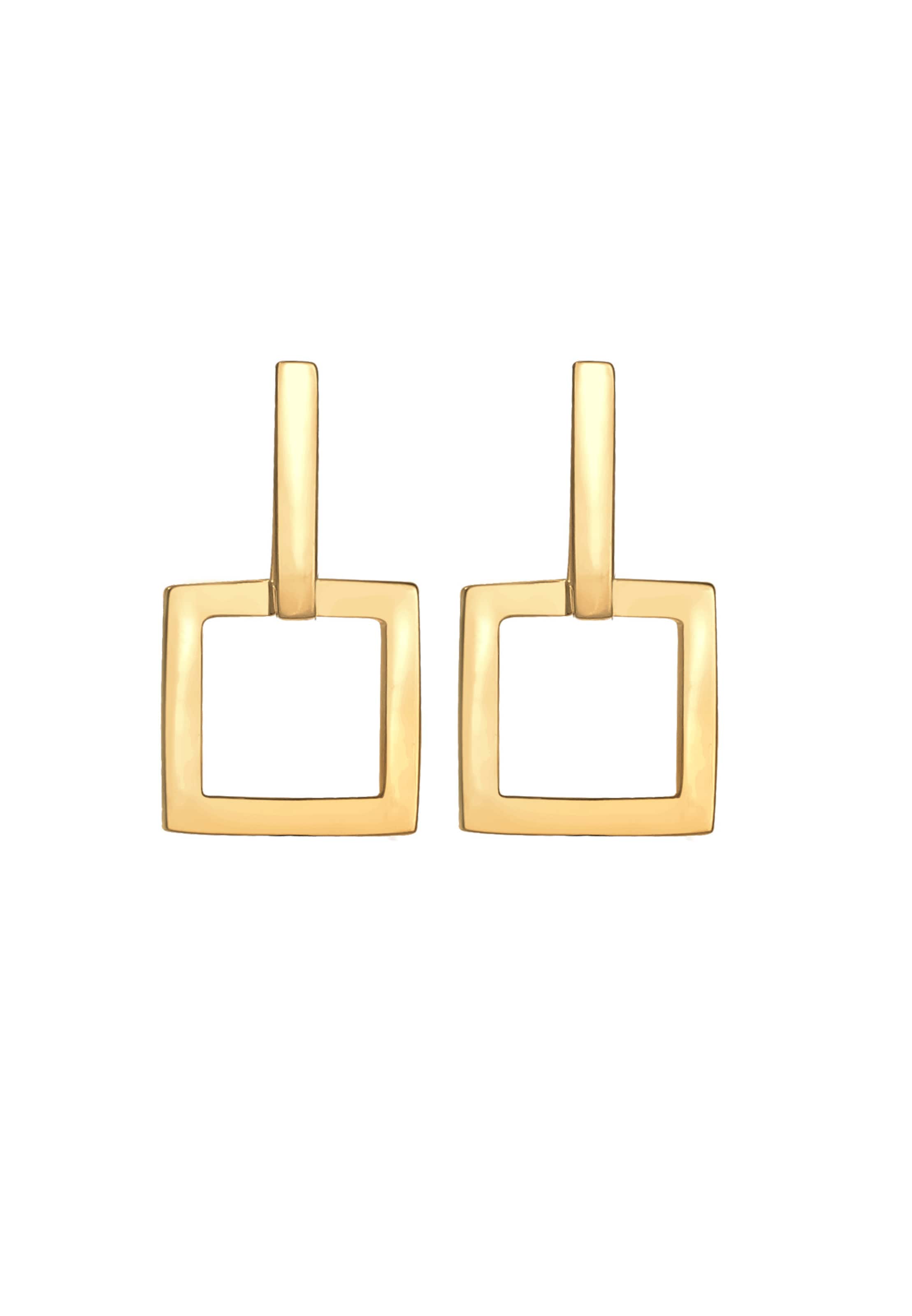 ELLI Ohrringe 'Geo' in Gold