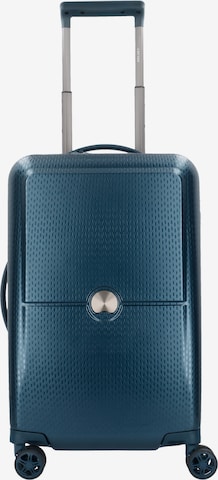 Trolley di Delsey Paris in blu: frontale