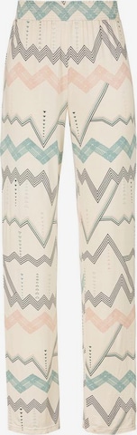 LASCANA Pajama Pants in Beige: front