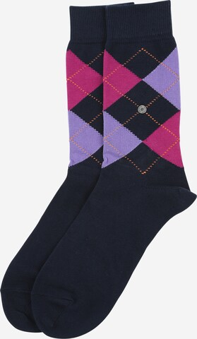 BURLINGTON Sokken 'Queen Sock' in Blauw: voorkant
