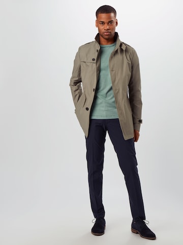 CINQUE Regular fit Between-Seasons Coat 'Gordon' in Grey