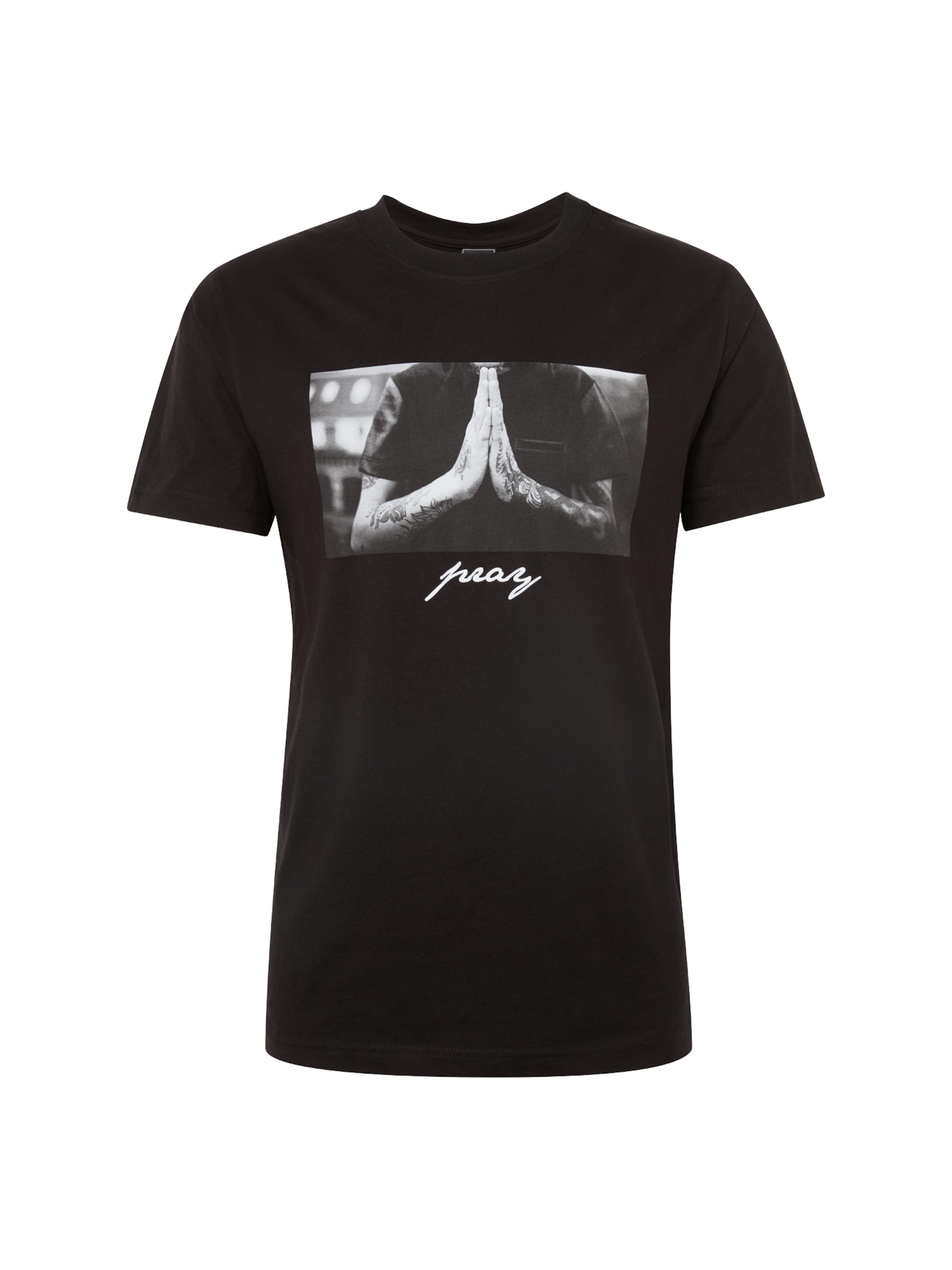 Mister Tee T-Shirt 'Pray' in Schwarz: Vorderseite