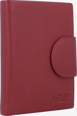 L.CREDI Wallet in Red