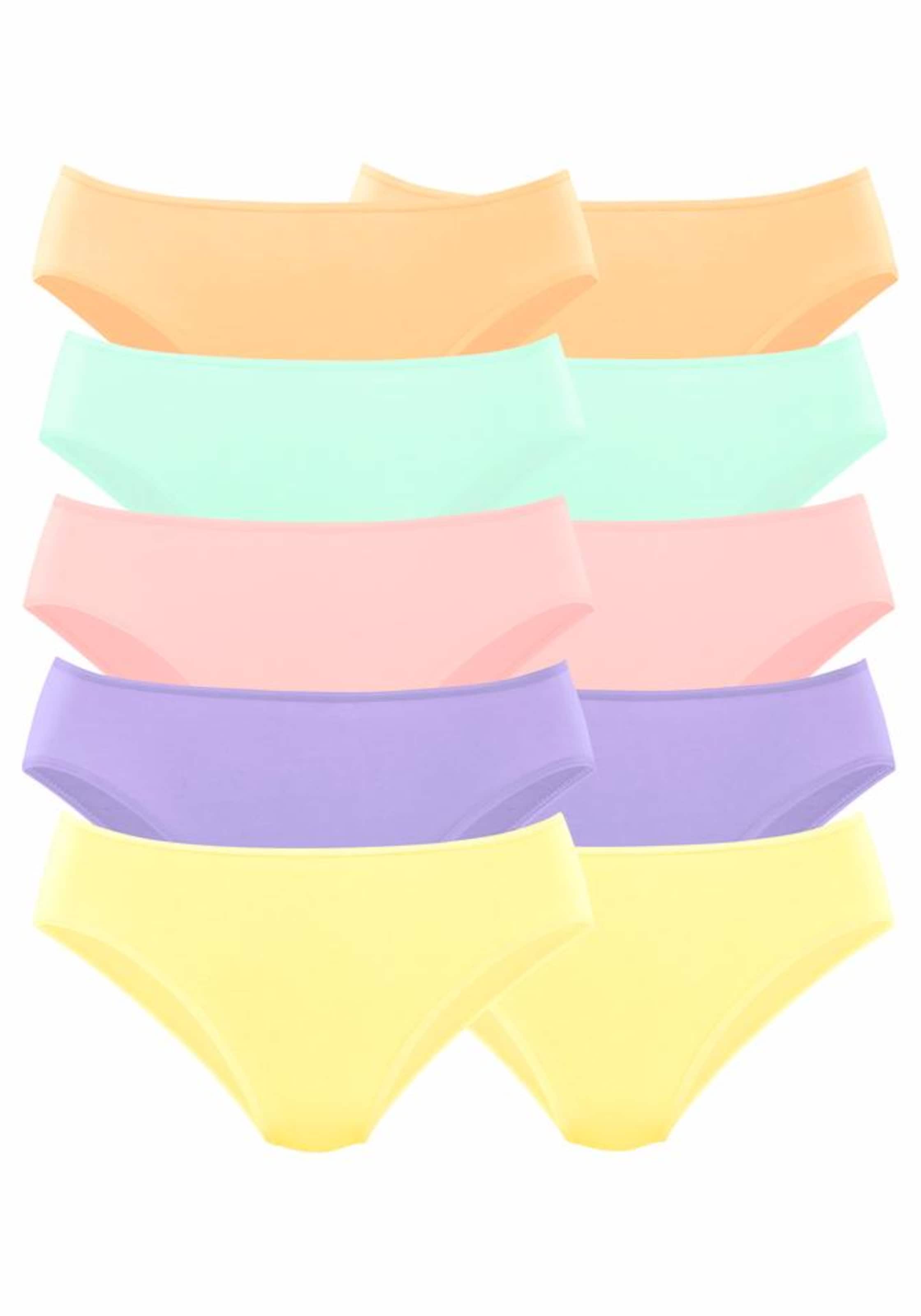 PETITE FLEUR Slip - sárga: elől