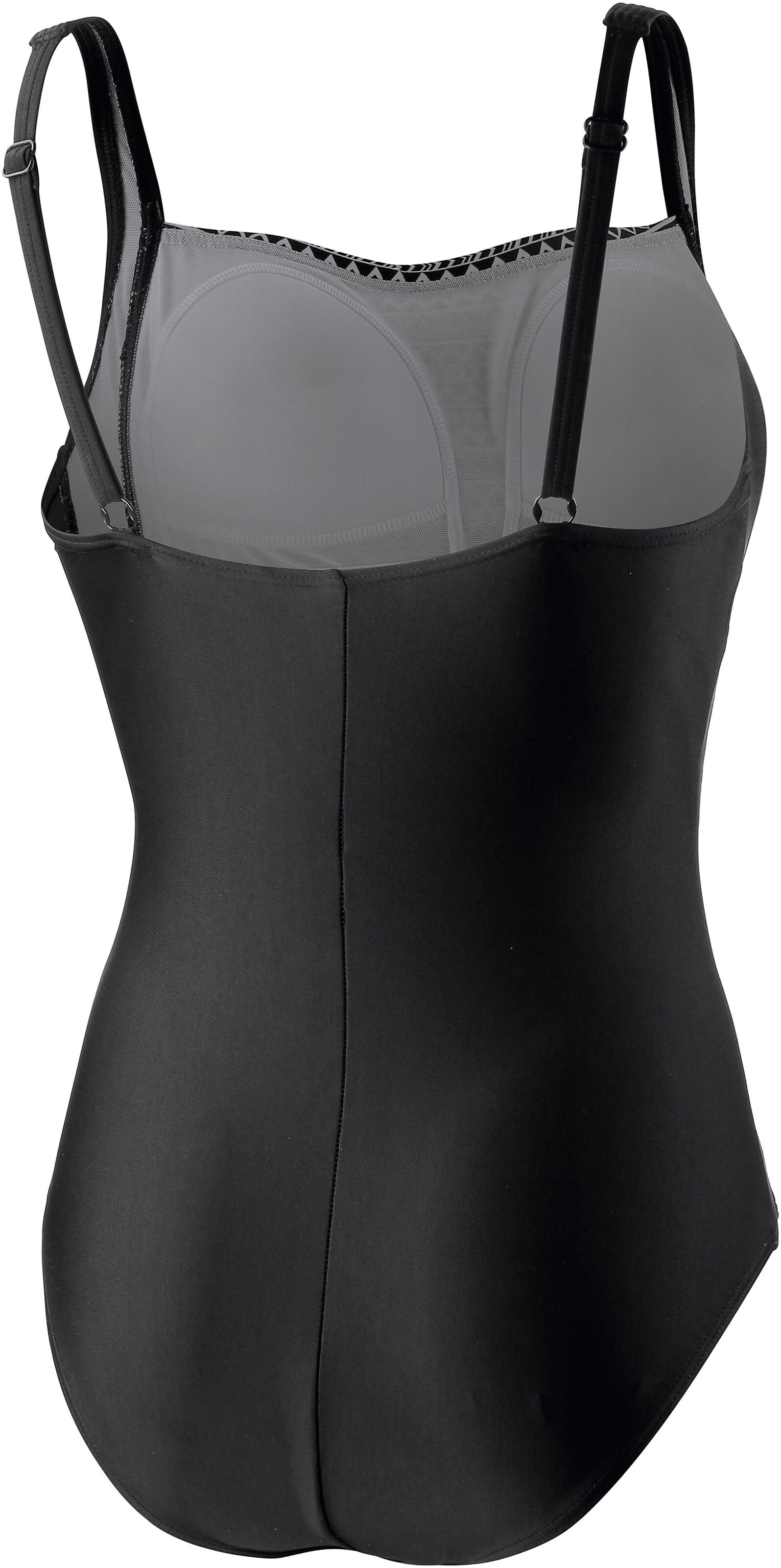 VENICE BEACH Bygelfri Shapingbaddräkt i svart