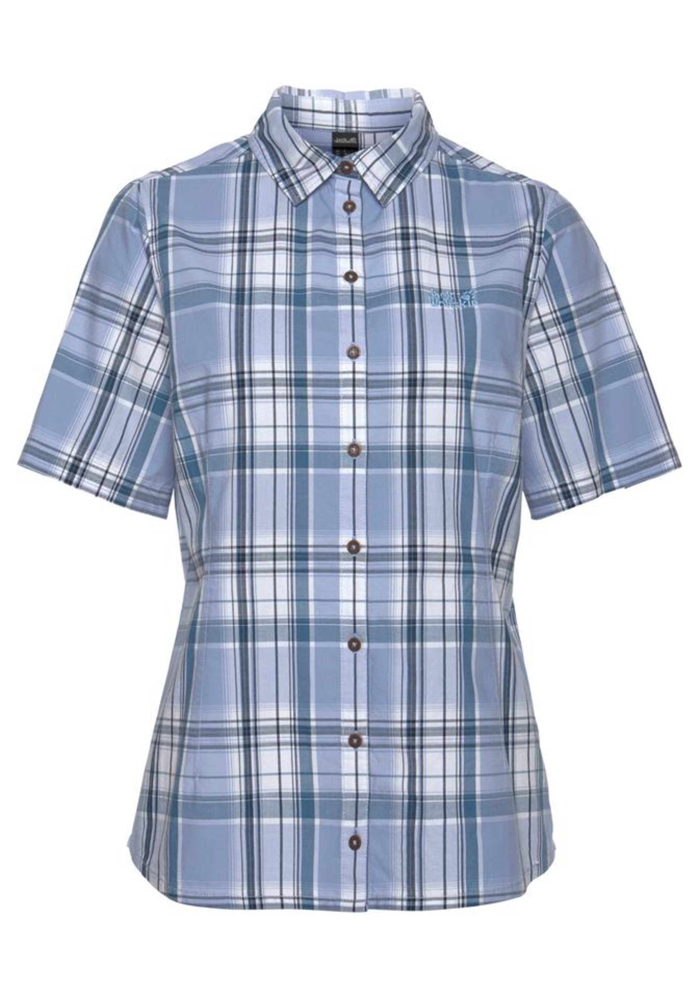 JACK WOLFSKIN - Wanderbluse 'Maroni' in blau