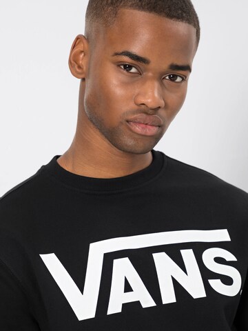 VANS Sweatshirt 'Classic Crew' in Zwart