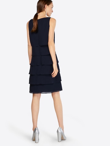 Vera Mont Cocktail Dress in Blue: back