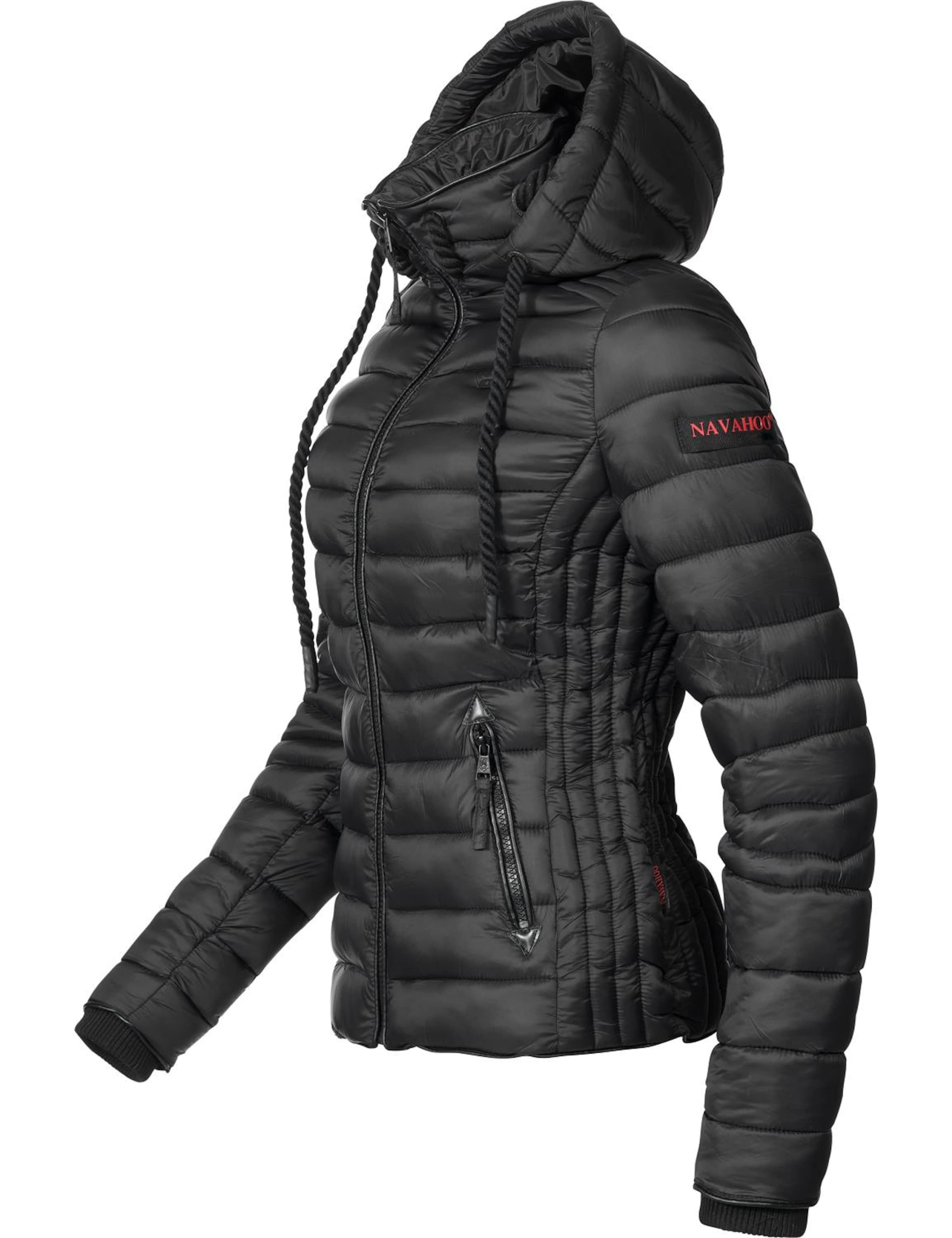 NAVAHOO Φθινοπωρινό και ανοιξιάτικο μπουφάν 'Lulana' σε μαύρο