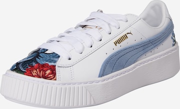 Baskets basses 'Hyper' PUMA en blanc : devant