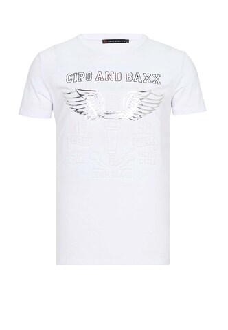 CIPO & BAXX Shirt in White: front