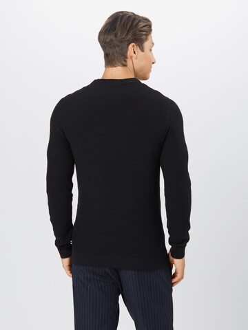 JACK & JONES Regular Fit Pullover 'Aron' in Schwarz