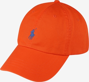 Cappello da baseball di Polo Ralph Lauren in arancione: frontale