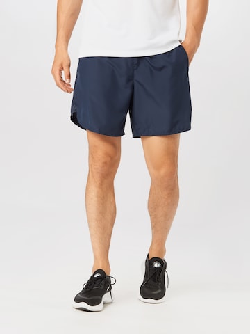 NIKE Regular Sportshorts 'Challenger 7' in Blau: Vorderseite