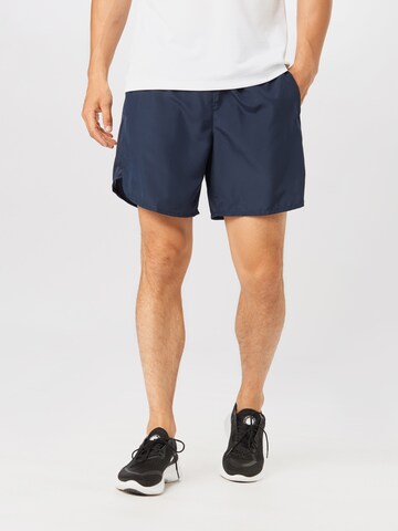 NIKE Regular Sportshorts 'Challenger 7' in Blau: predná strana