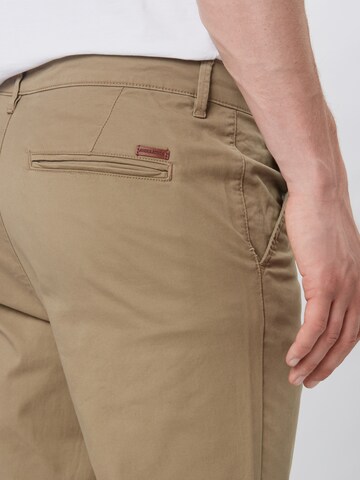 JACK & JONES Slimfit Chino kalhoty 'Marco Dave' – béžová