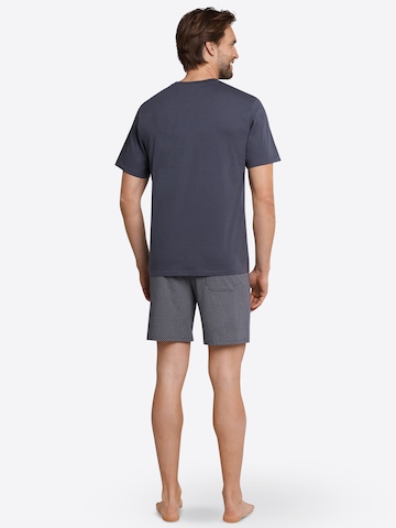 SCHIESSER Regular Pyjama kort in Grijs